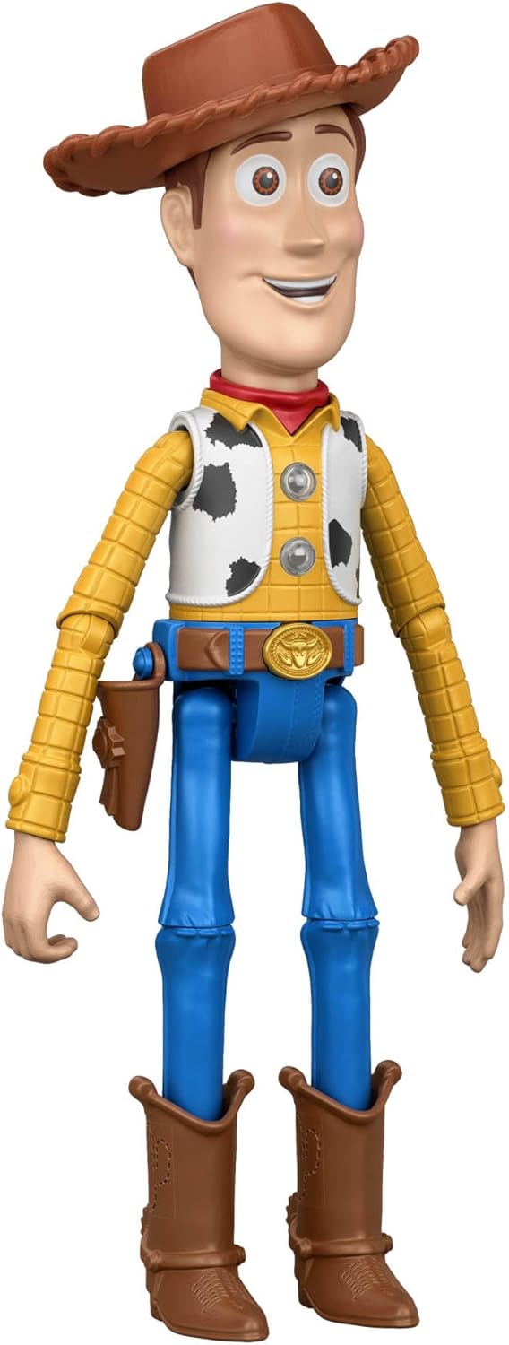 Mattel Disney und Pixar Toy Story 5, sprechende Interactables-Figuren, 18 cm massstabsgetreu, Sprüch