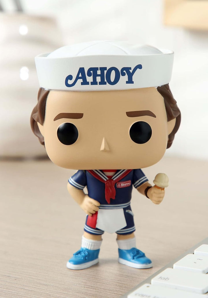 Funko Pop! Vinyl: Television: Stranger Things: Steve Harrington mit Hat and Ice Cream - Vinyl-Sammel