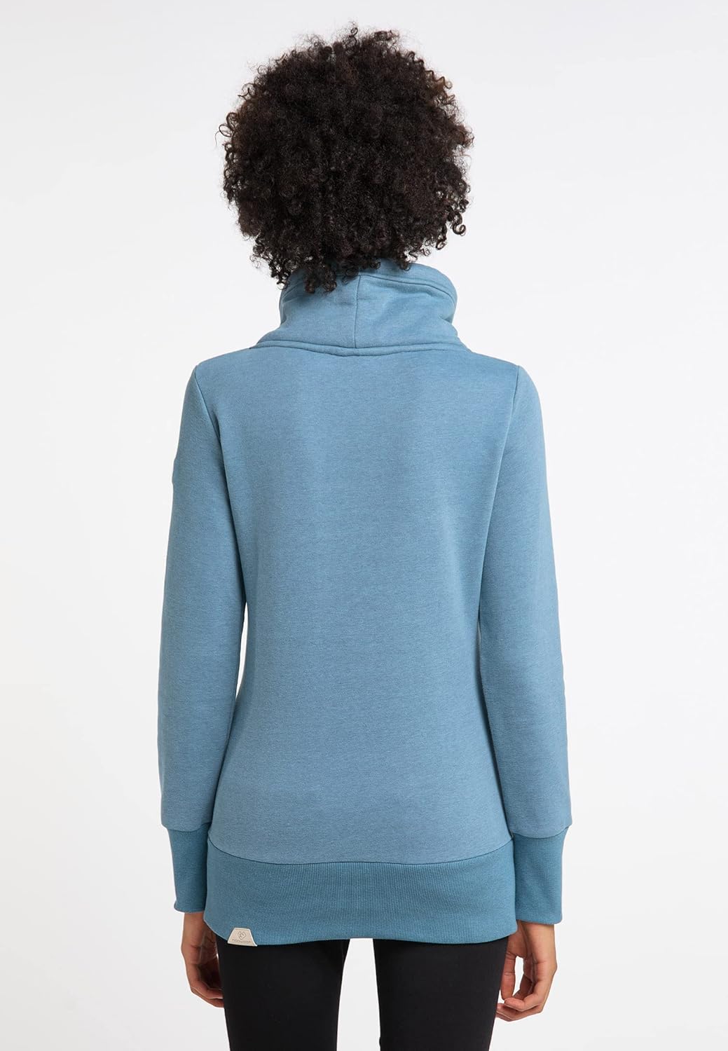 Ragwear NESKA Damen Frauen Kapuzenpulli,Kapuzenpullover,Hoodie,Stehkragen,warm,Seitentaschen S Aqua