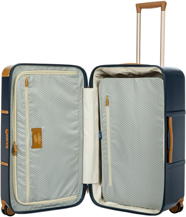 Brics Bellagio Trunk - 4-Rollen Trolley 74 cm blue tobacco Einheitsgrösse Blue Tobacco, Blue / Tan
