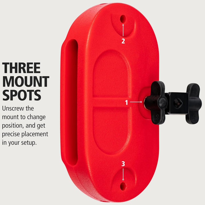 MEINL Percussion Low Pitch Block - Red (MPE4R) Unterton, Unterton