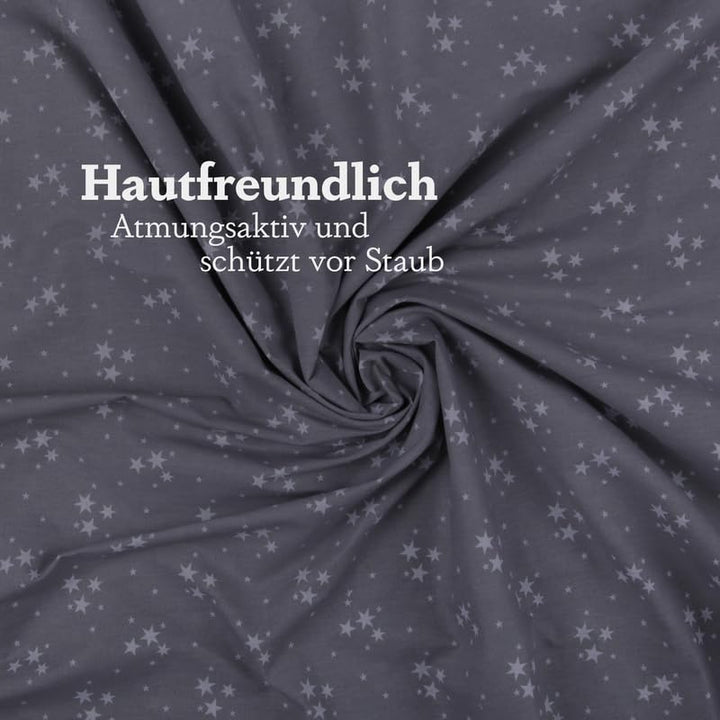 Kinder Bettwäsche 2-tlg (100x135cm / 40x60cm) Bettdecken Set, Baumwolle - Babybettwäsche mit Motiv -