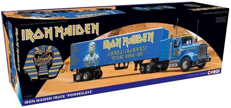 Corgi Druckguss-Modellfahrzeuge – CC55704 Heavy Metal Trucks – Iron Maiden, Powerslave – Souvenirges