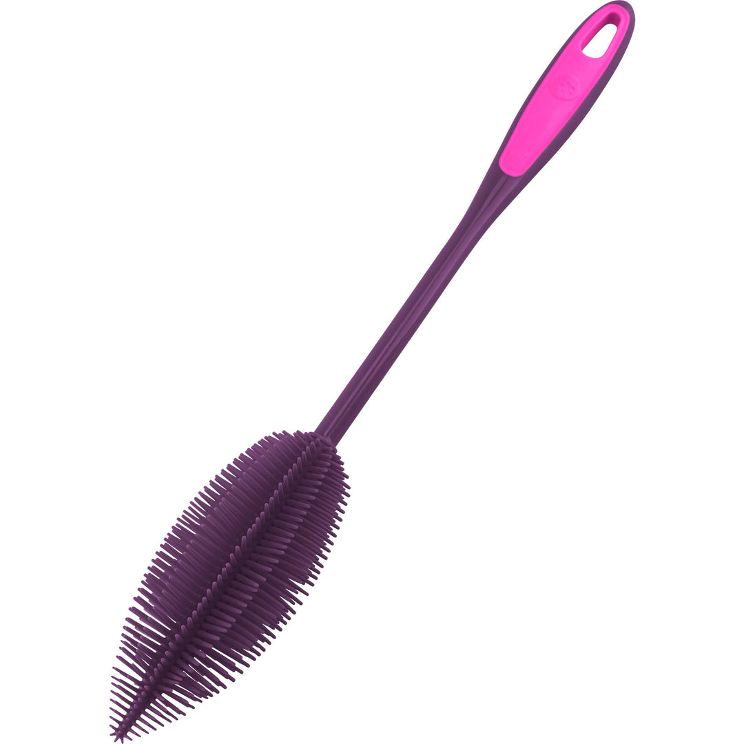 Kochblume Flaschenbürste 36cm | Premium-Silikon | Hitzbeständig | Spülmaschinenfest | Für Trinkflasc
