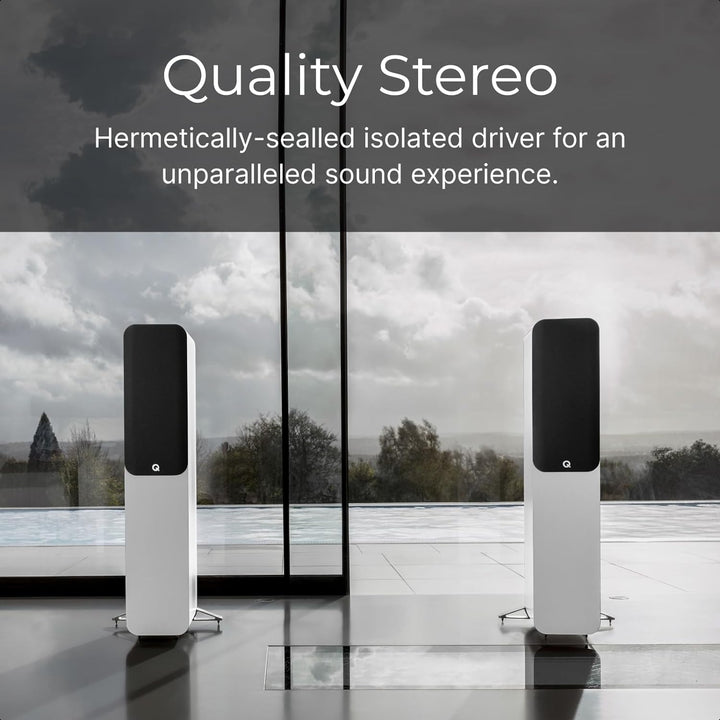 Q ACOUSTICS Q5040 (Satinschwarz) schwarz matt, schwarz matt
