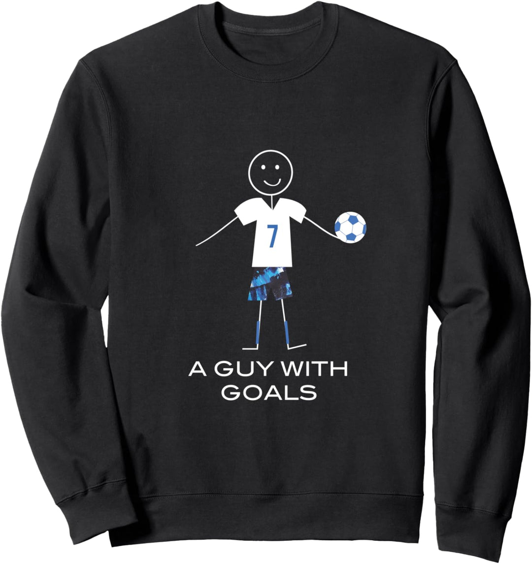 Lustiges Herren-Fussball-Zitat, Jungen-Fussball-Geschenke Sweatshirt
