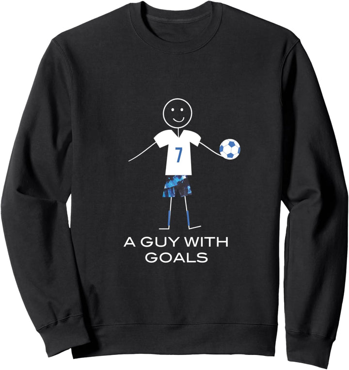 Lustiges Herren-Fussball-Zitat, Jungen-Fussball-Geschenke Sweatshirt