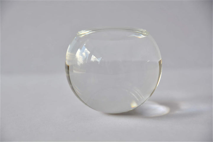 Glaskugel aus Vollglas Ø ca. 60 mm, mit grosser Standfläche (154 0104)