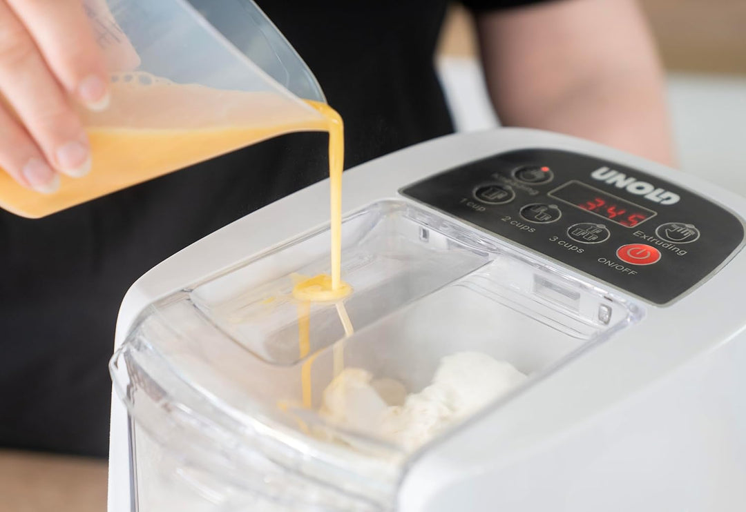 Unold 68820 Nudelmaschine Nora, Perfekte Nudeln Selbstgemacht, bis zu 700 g frischen Nudelteig, einf