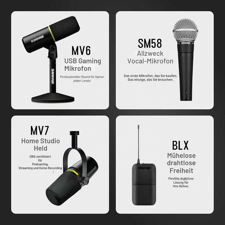 Shure SE215-K, In-ear Kopfhörer/Ohrhörer, schwarz, Premium, Sound Isolating, Geräuschunterdrückung,
