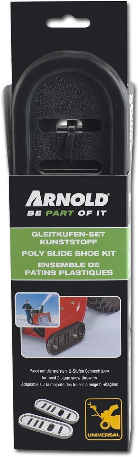 ARNOLD Universal Gleitkufen-Set Für Schneefräsen