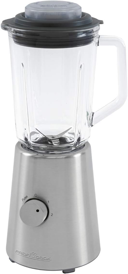 Profi Cook Standmixer PC-UM 1213 Universal-Mixer mit 4 Geschwindigkeitsstufen, massiver Glas-Behälte