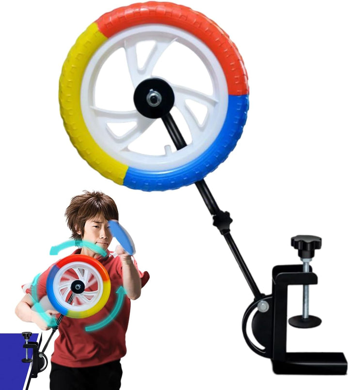 -Trainingsgerät – Tischtennis Hilfe Für Einhand Koordination | Bewegungsübung Mit Spin-Rad | -Loop S