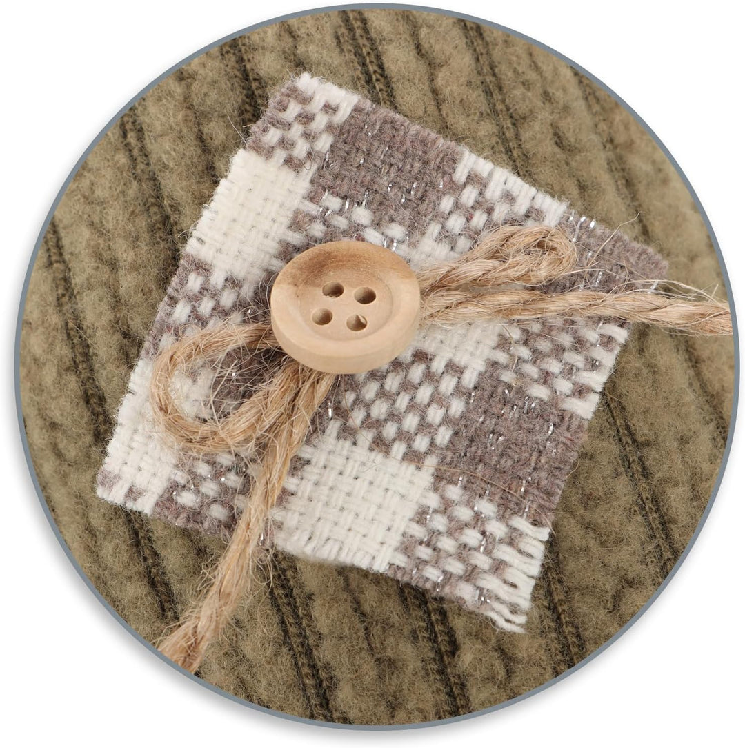com-four® Premium Kantenhocker - grosse Wichtel in XXL für die Weihnachtsdeko, Handmade Gnom-Figur a
