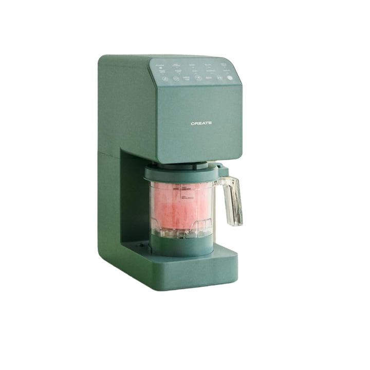 CREATE ICE CREAM MAKER STUDIO / Multifunktions-Eismaschine, 600 ml, 3 Behälter, Salbeigrün / Magnetv
