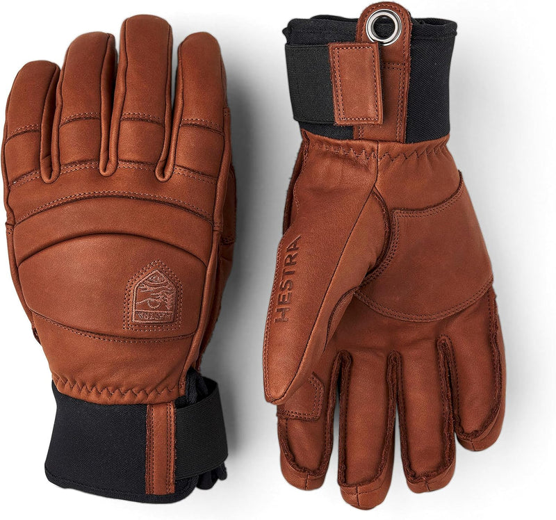 HESTRA Fall Line Skihandschuhe braun 7