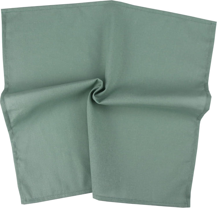 weich Polyester -Leinen gemischt Abendessen Cloth Servietten, 12 Stück (40 x 40 cm), für Veranstaltu