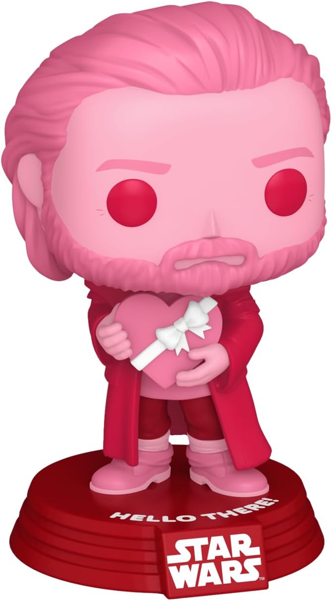 Funko POP! Star Wars: Valentines - Obi-Wan Kenobi - Vinyl-Sammelfigur - Geschenkidee - Offizielle Ha