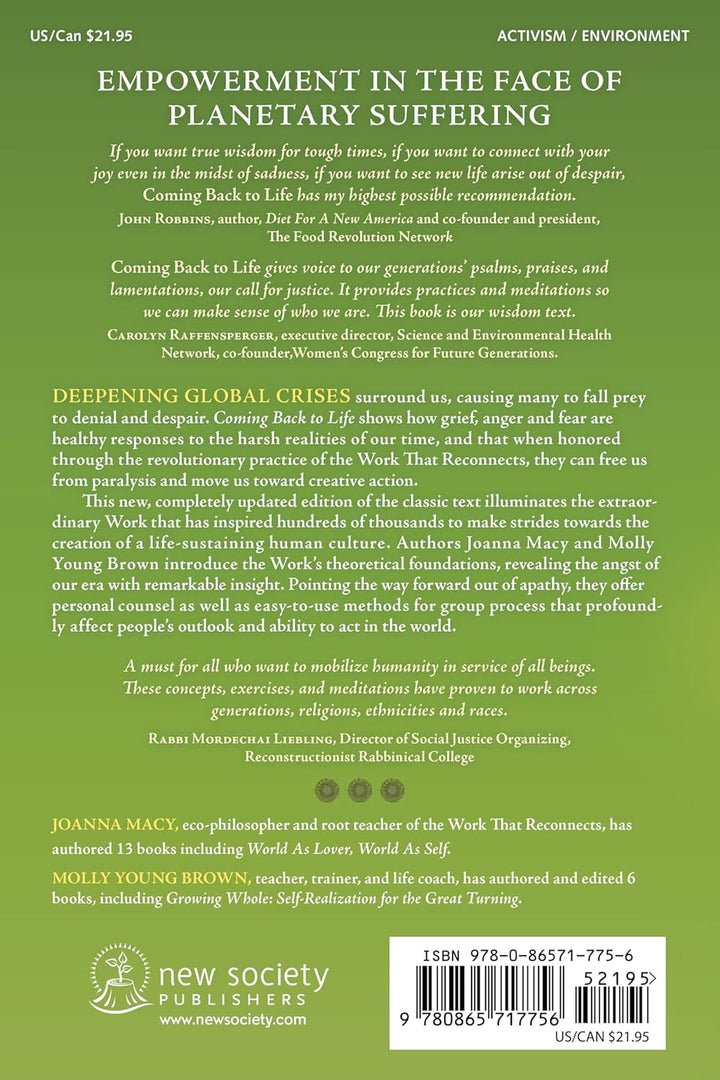 Coming Back to Life: The Updated Guide to the Work That Reconnects, Taschenbuch