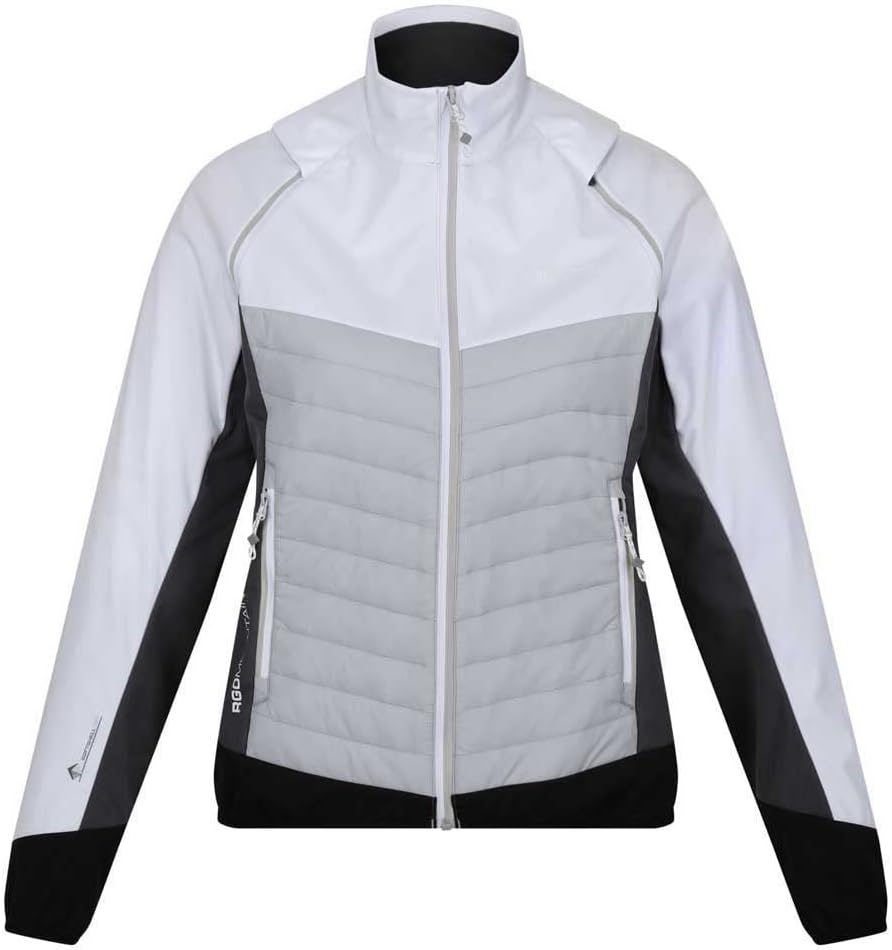 Regatta Steren Hybrid Softshelljacke für Damen mit abnehmbaren Ärmeln 36 Weiss, 36 Weiss