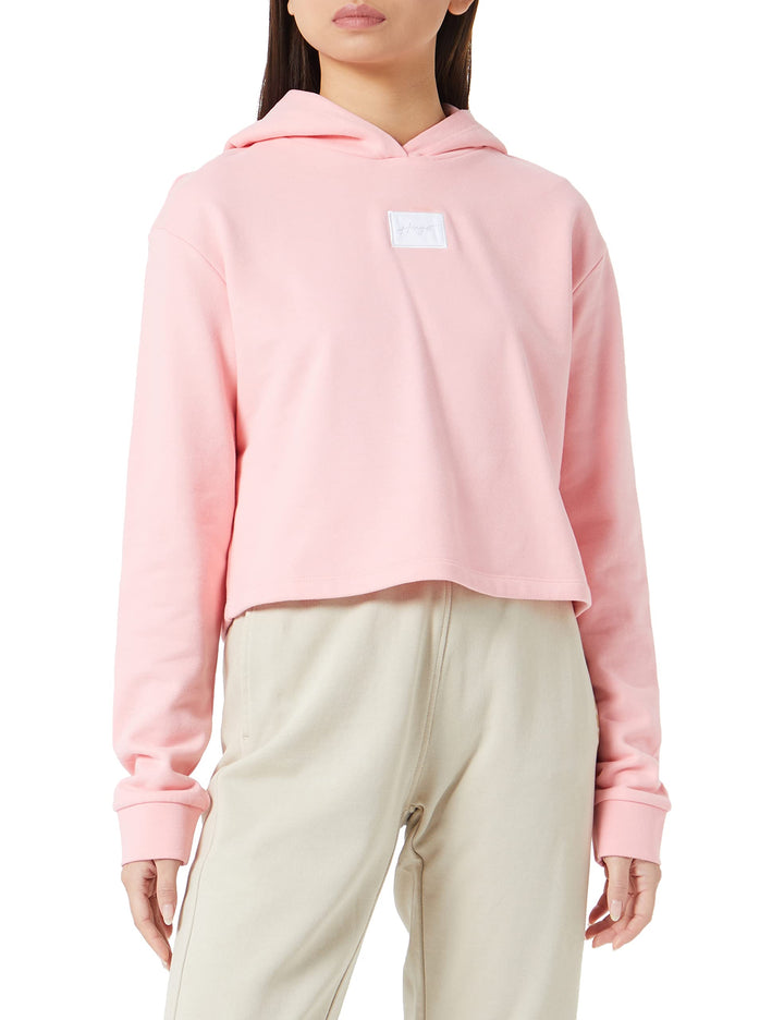 HUGO Damen Sweatshirt XL Bright Pink677, XL Bright Pink677