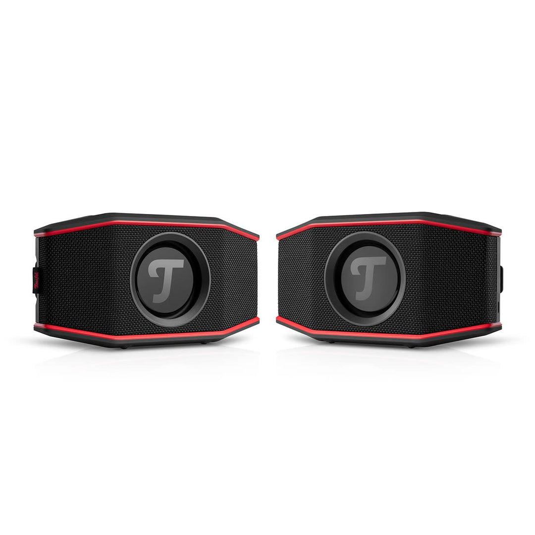 Teufel ROCKSTER GO 2 Stereo Set Bluetooth Speaker - Tragbarer Lautsprecher für draussen, mit Langer