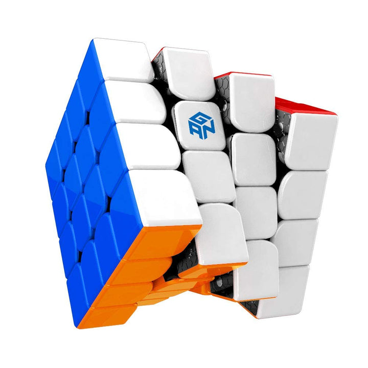 GAN 460 M Speedcube, 4x4 magnetischer Meister Würfel Gans 460M Puzzle Spielzeug(Stickerlos), 4x4