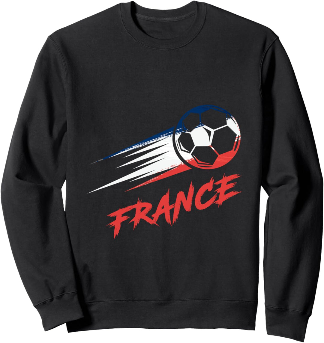Fussball Spieler Frankreich Fussball Mannschaft Meisterschaft Sweatshirt