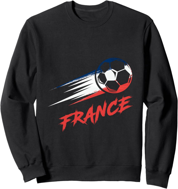 Fussball Spieler Frankreich Fussball Mannschaft Meisterschaft Sweatshirt