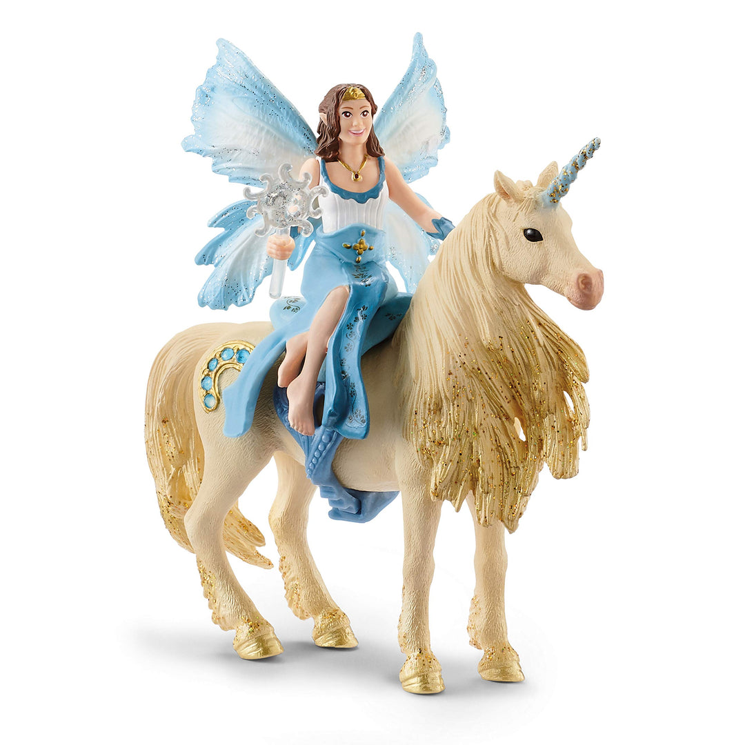 schleich 42508 Eyelas Ausritt auf Goldeinhorn, für Kinder ab 5 Jahren, bayala - Spielfigur neue Verp