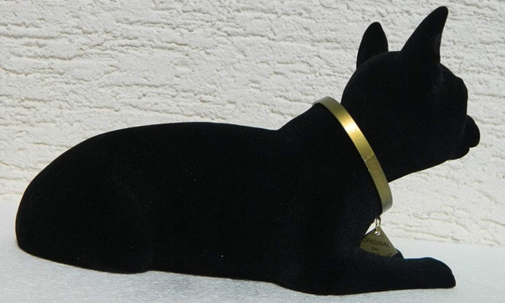 RAKSO Wackel Figur Katze Wackelfigur Höhe 17 cm gross schwarz Dekofigur mit Wackelkopf Gartendeko Ga