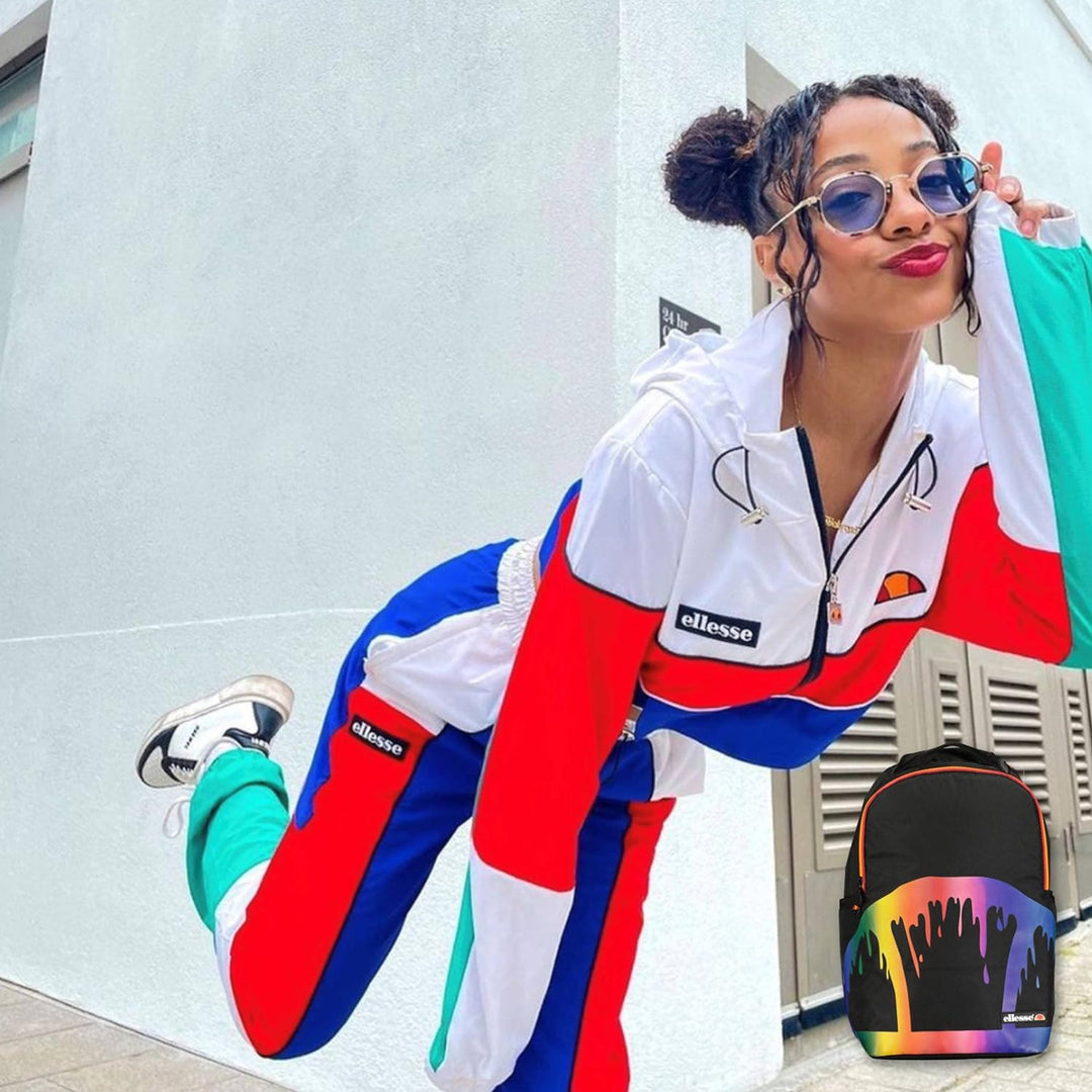 Ellesse Laptop-Rucksack, PC-Rucksack, Reiserucksack, Flugzeug, Handgepäck, Uni-Arbeit, wasserdicht,