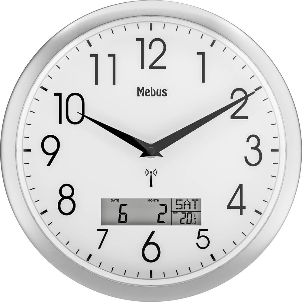 Mebus 19422 Funk-Wanduhr
