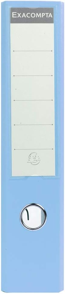 Exacompta 53702E 10er Pack Premium PVC-Ordner Prem´Touch Pastell. 7 cm breit DIN A4 Ringordner Akten