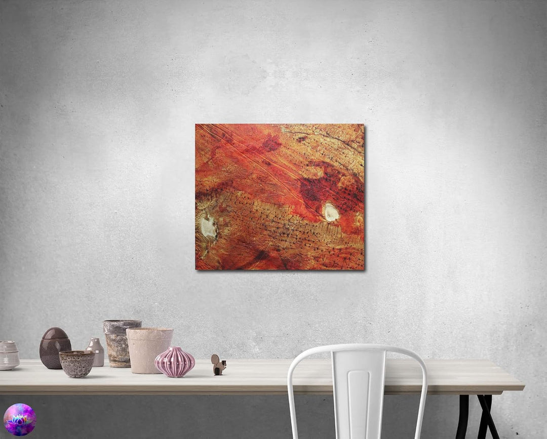 Original Gemälde Abstrakte Malerei Unikat - Strukturgemälde Acrylgemälde Moderne Kunst Wandkunst Hom