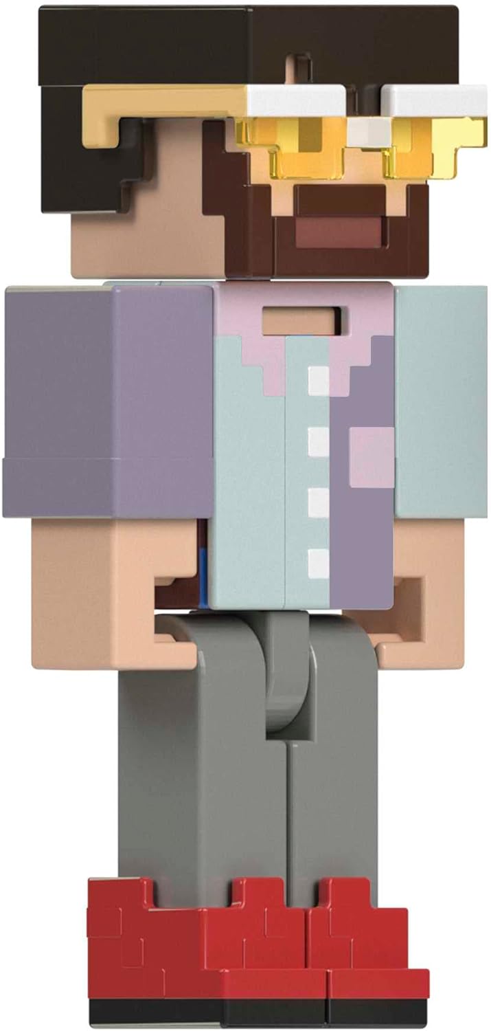 MINECRAFT Creator Series - Camp Enderwood-Kryptid Actionfigur mit 2 Zubehörsets für individuelle Ges