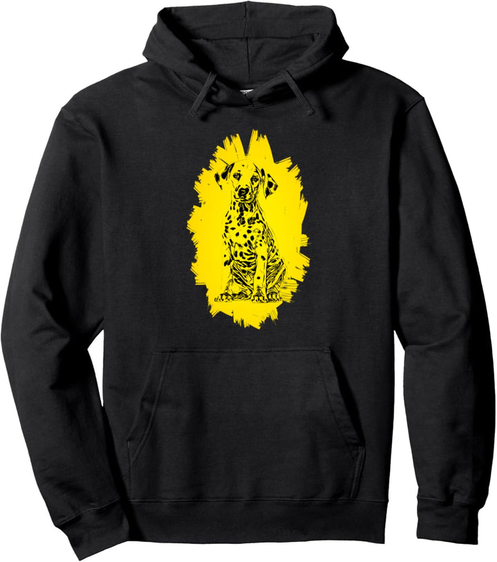 Dalmatiner Motiv Hunde Design Haustiere Tiere Herrchen Hund Pullover Hoodie