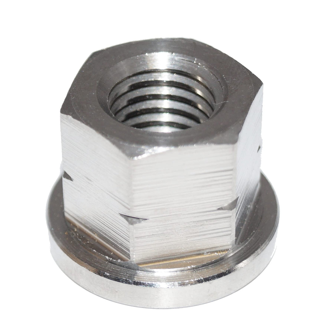 Sechskantmuttern M12 6 Stück DIN 6331 Edelstahl Muttern 1,5 d hoch, mit Bund A2 Edelstahl V2A M12 Se