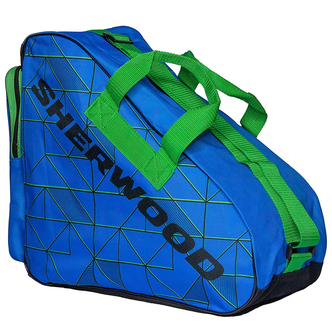 SHER-WOOD Schlittschuhtasche, Inliner-Tasche für Erwachsene und Kinder, Eishockey-Bag, ideal für Rol