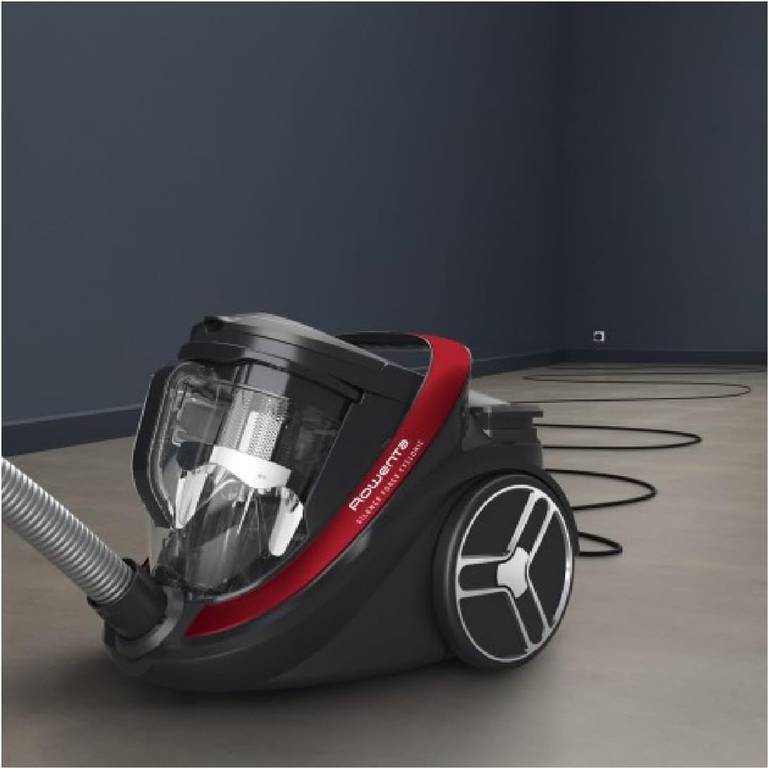 Rowenta Beutelloser staubsauger 500 w 59 db rot/schwarz - RO7933EA