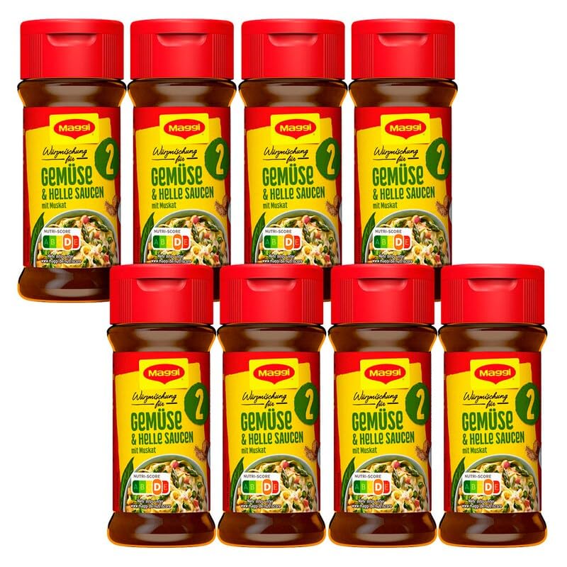 4erPack (4ST x 78G) Maggi Würzmischung Nr. 2 Gemüse und helle Saucen, Nr. 2 Gemüse und helle Saucen