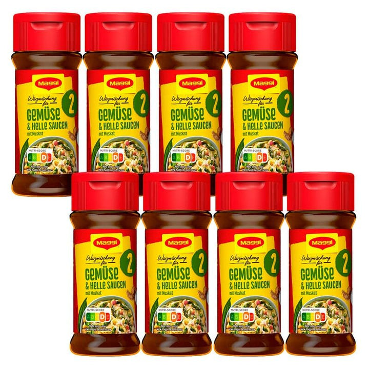 4erPack (4ST x 78G) Maggi Würzmischung Nr. 2 Gemüse und helle Saucen, Nr. 2 Gemüse und helle Saucen