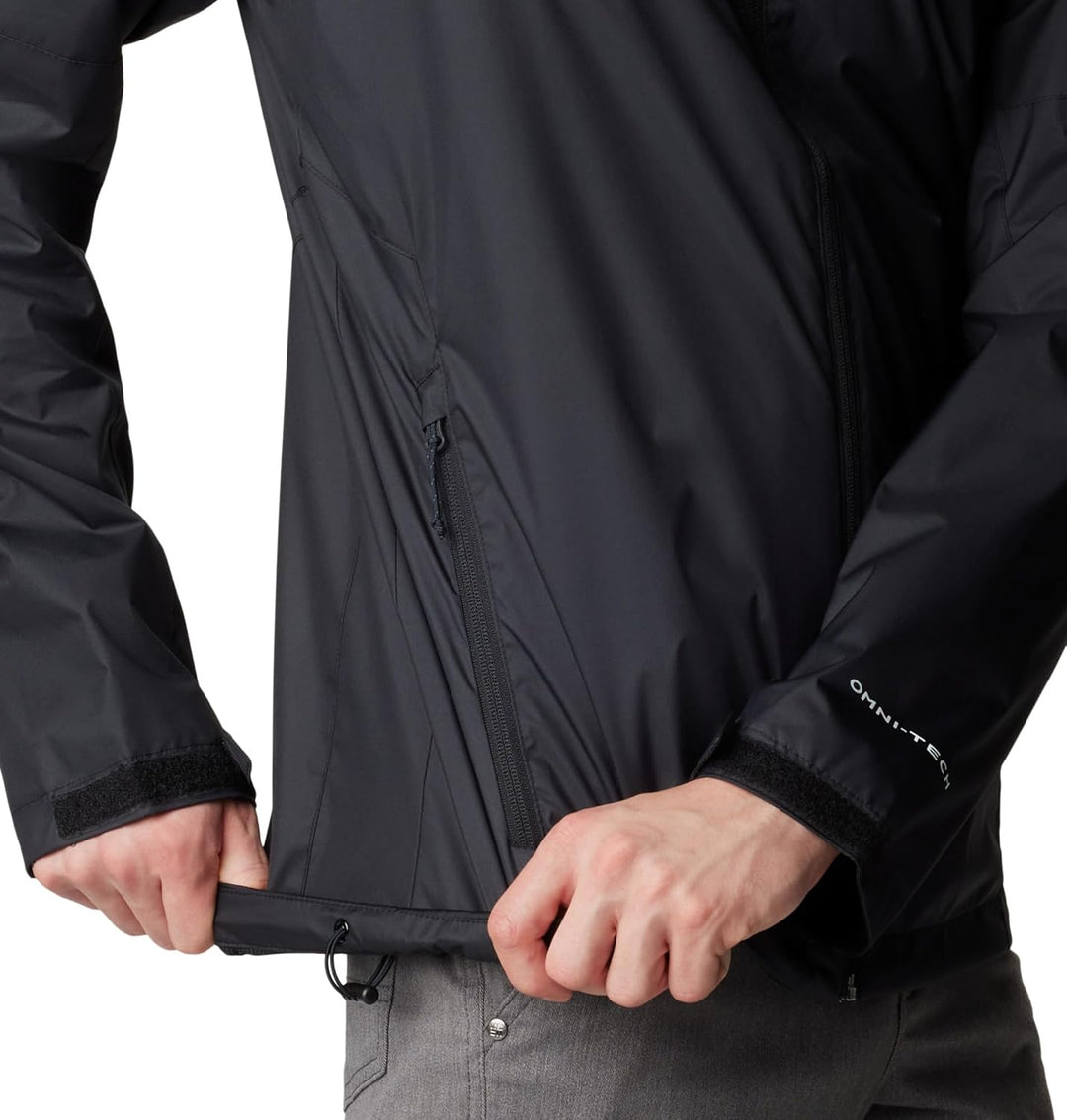 Columbia Herren Inner Limits Jacket Wasserdicht Regenjacke (1er Pack) M Schwarz, M Schwarz