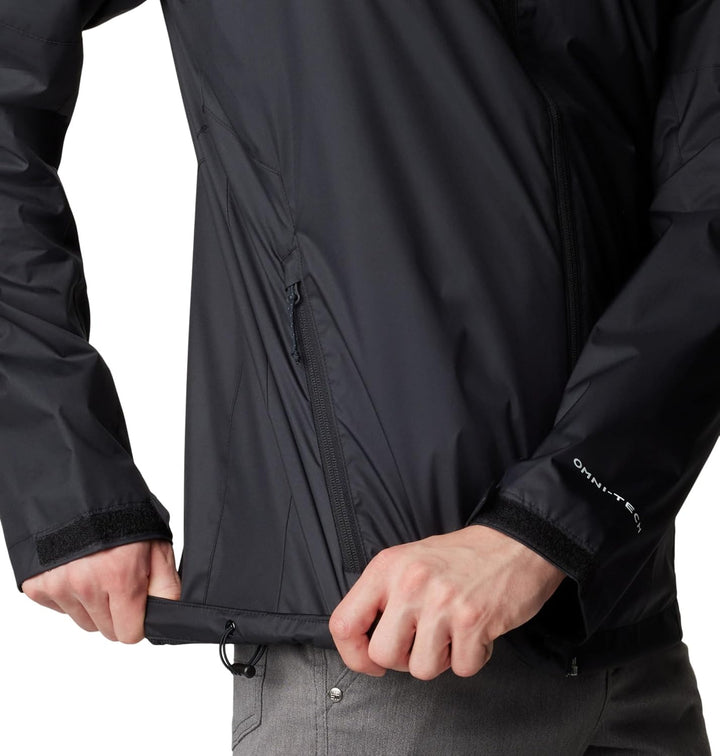 Columbia Inner Limits III Jacket, Wasserdichte Regenjacke für Herren S Black - 010, S Black - 010