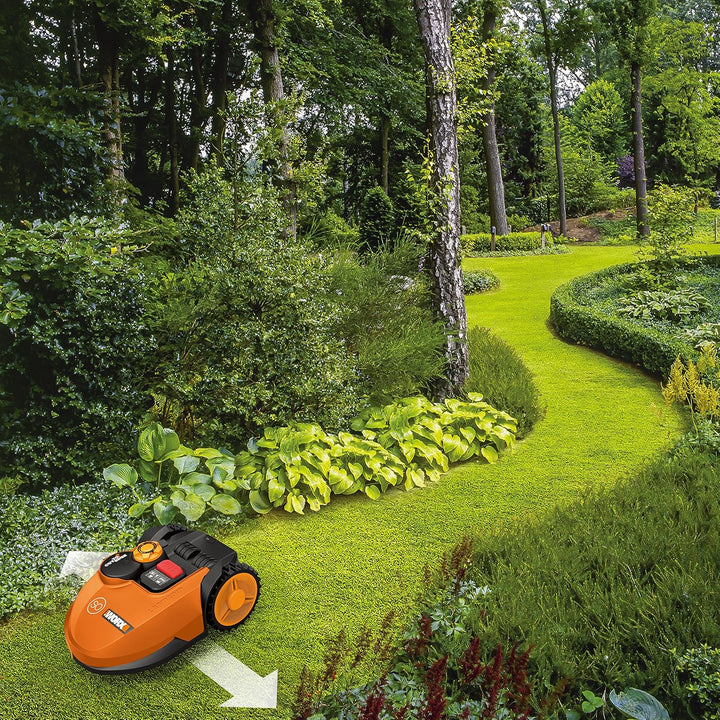 WORX Landroid SO500i Mähroboter – Automatischer Rasenmäher für bis zu 500 qm mit WLAN-Verknüpfung (A
