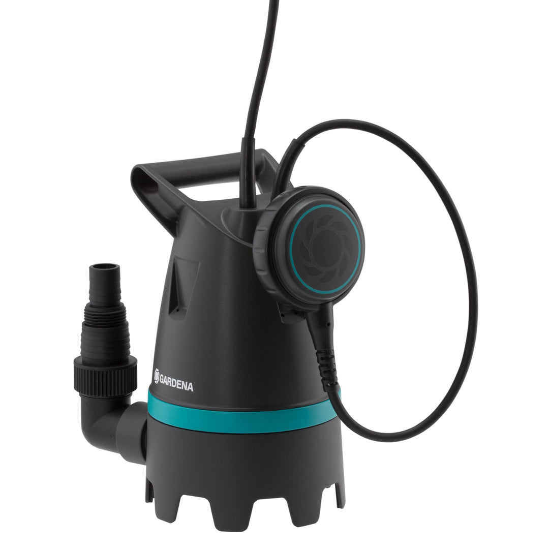 Gardena Schmutzwasser-Tauchpumpe 9200 Basic: Elektrische Tauchpumpe mit Fördermenge 9200 l/h, , Schw