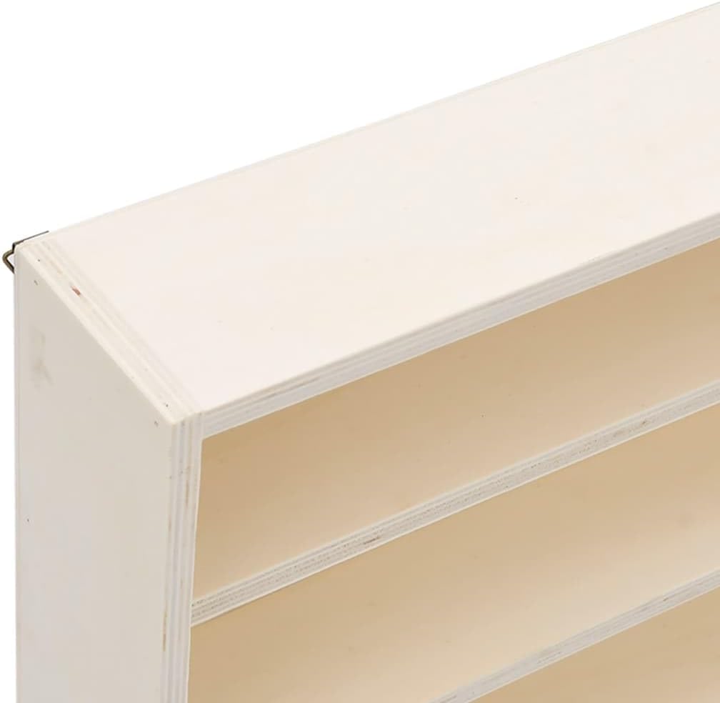 vidaXL Sammlervitrine aus Holz mit 6 Regalen, Wandvitrine für Wohnzimmer Esszimmer Schlafzimmer, Wan