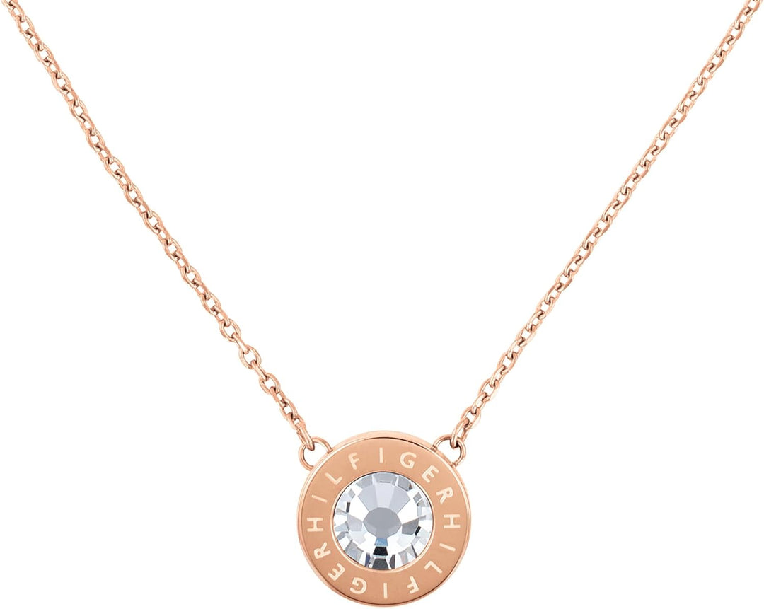 Tommy Hilfiger Jewelry Halskette für Damen aus Edelstahl Rose Gold - 2780285