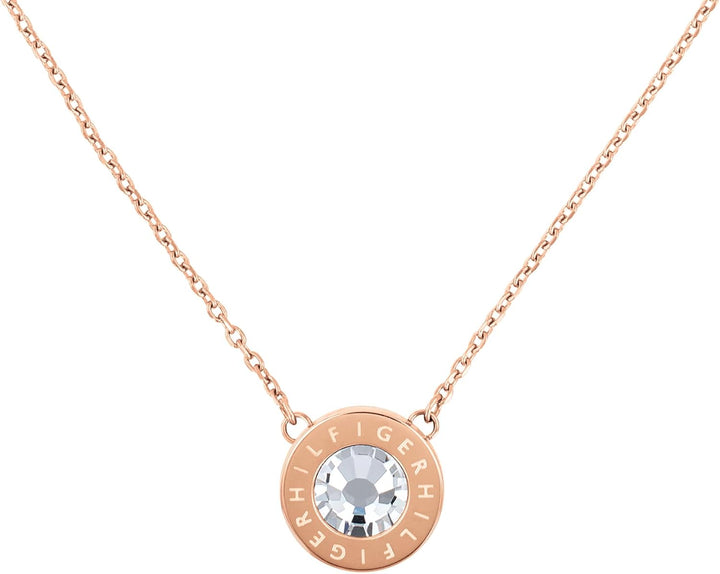 Tommy Hilfiger Jewelry Halskette für Damen aus Edelstahl Rose Gold - 2780285