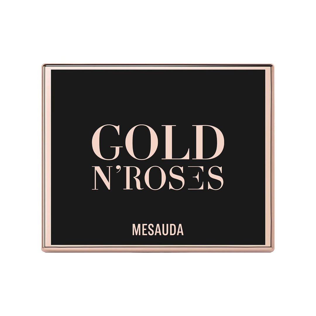 Mesauda Milano Palette 12 kompakte Lidschatten Gold'N Roses - 12 g